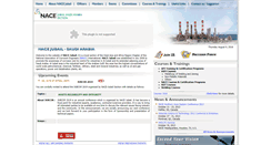 Desktop Screenshot of nace-jubail.org